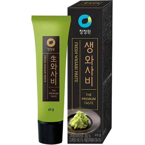 청정원 연겨자 35g & 생와사비 40g Hot Mustard Paste 35g & Fresh Wasabi Paste 40g