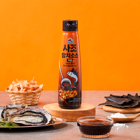 사조 소스 3종(오리지널 참치소스/직화 참치소스/간장 디핑소스) Sajo Tuna Sauce(Original /Grilled) & Soy Sauce Dipping Sauce)