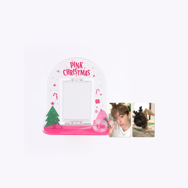 EXO ACRYLIC TURNING STAND SET (EXO Ver.) / 2023 PINK CHRISTMAS OFFICIAL MD