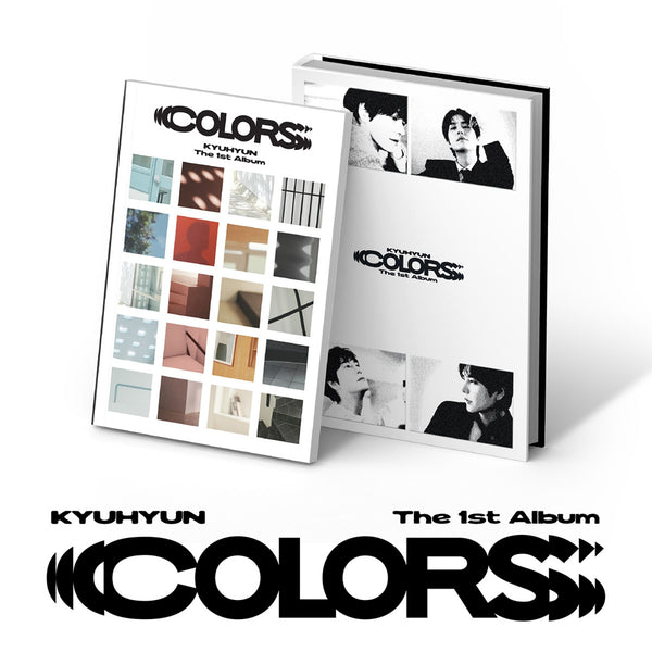 Special Price💿 كيوهيون KYUHYUN - COLORS / The 1st Album (Photo Book ver.)