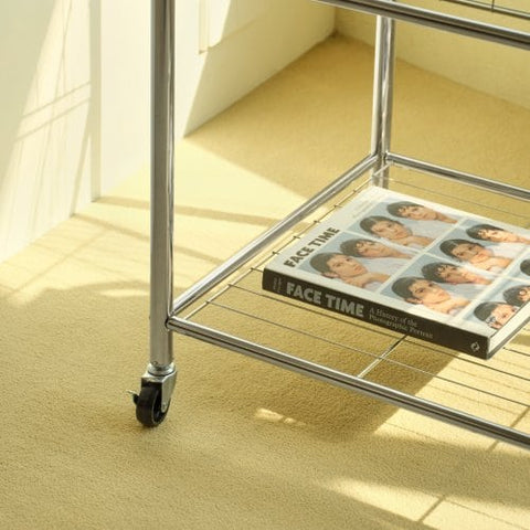 하우스레시피 바인 이동식 수납 행거 (크롬) Vine Movable Storage Hanger (Chrome)