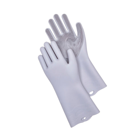 100% 한국 실리콘 수세미 고무장갑 Silipot Silicone Dishwash Gloves
