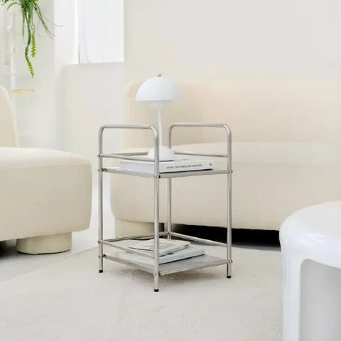하우스레시피 애쉬 철제 협탁 Ash Steel Side Table