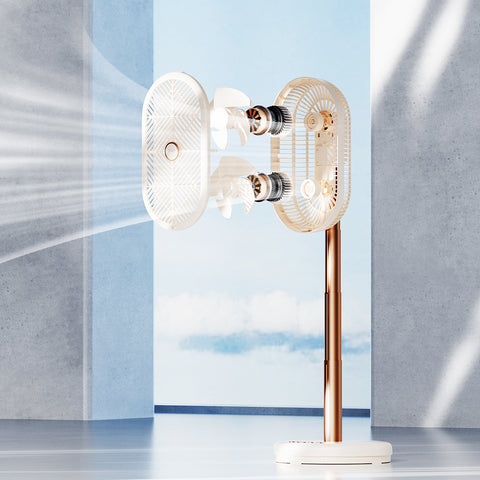 ์์ฑ ๋์ผ ํฌ ๋ฌด์ ์ ํ๊ธฐ SOTHING Dual Portable Fan