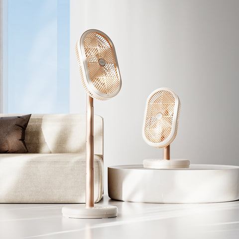 ์์ฑ ๋์ผ ํฌ ๋ฌด์ ์ ํ๊ธฐ SOTHING Dual Portable Fan