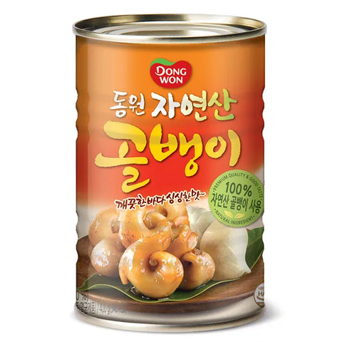 비빔면과 찰떡콩떡! 동원 자연산골뱅이 2종 택1 400g Dongwon Natural Sea Snail (Mild/Spicy)
