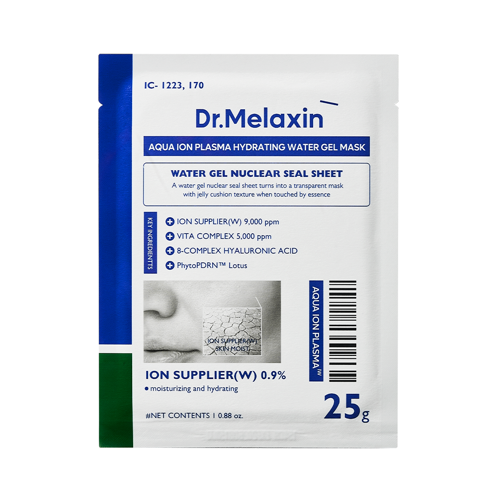 Dr.Melaxin Aqua Ion Plasma Water Gel Mask 25gX5ea