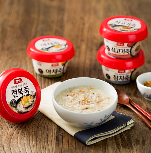 건강한 한끼🍚 동원 양반 전복죽/쇠고기죽/참치죽 용기 287.5g Dongwon Yangban Abalone/Beef/Tuna Porridge