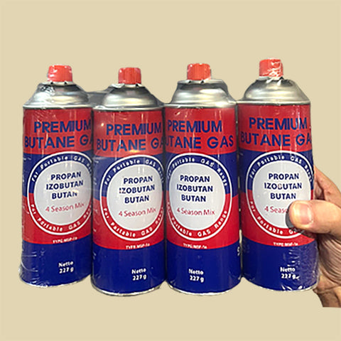 부탄가스 227gX 4P Portable Gas Propane Cartridge 227gX 4P