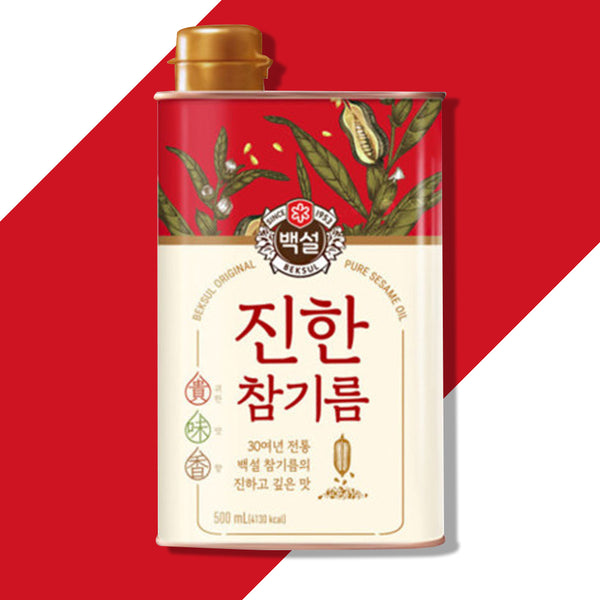 백설 진한 참기름 500ml