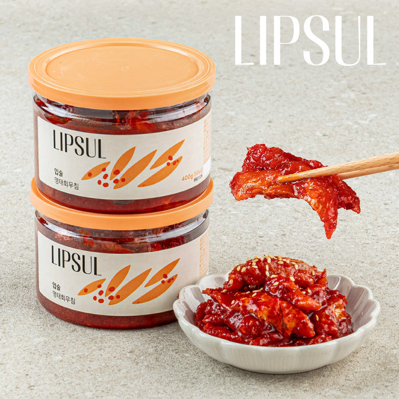 Lips Pollack Roe Salad 400g, made in Sokcho