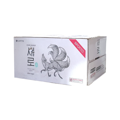 Zero Sugar! Saero Soju 2 bottles/1 box(20 bottle)