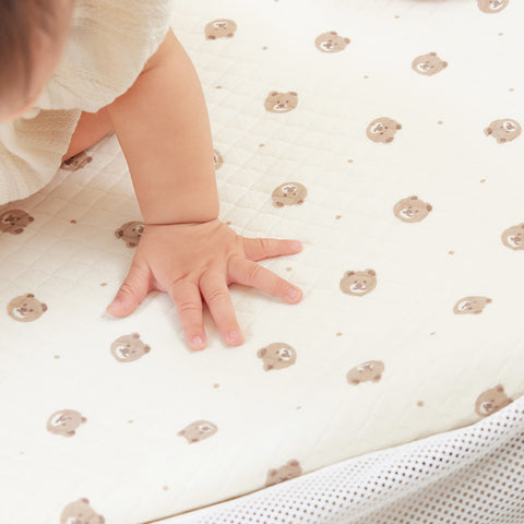 라비킷 방수패드 M 쿠잉베어 La vikit Premium Waterproof Baby Mat 100x130