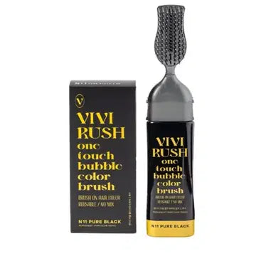 Quick & Simple DIY Gray Hair Color✨ VIVI RUSH One Touch Bubble Colour Brush