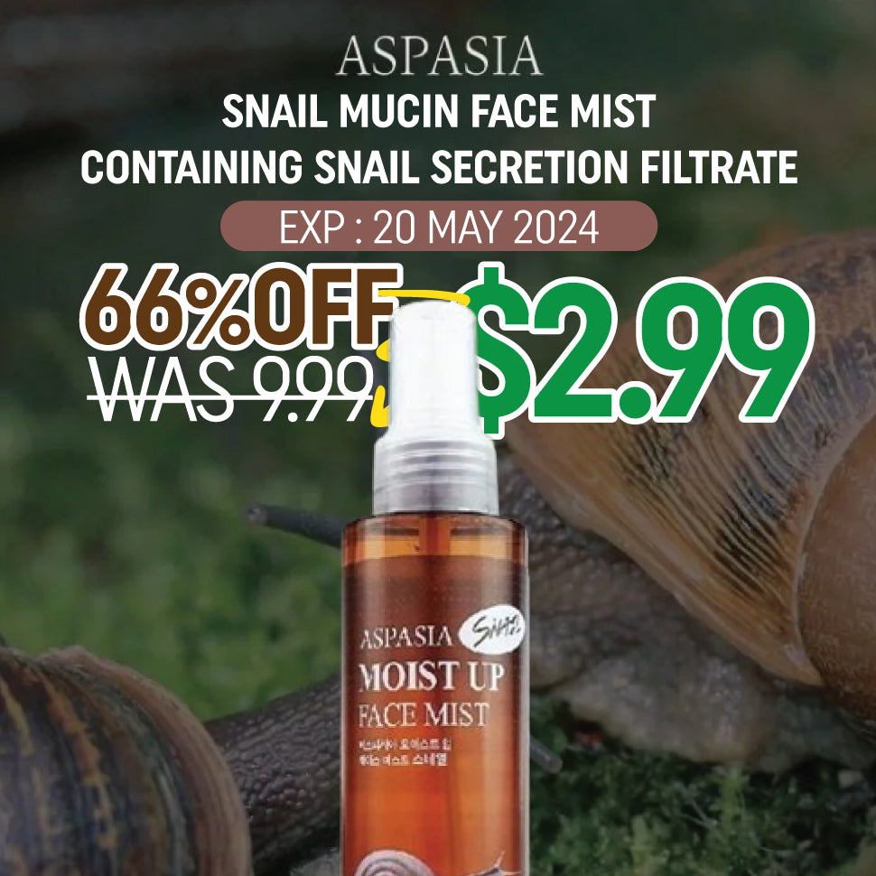 66% SALE🔥 트러블 개선부터 보습력까지, 페이스 미스트 스네일 150ml Face mist moist up snail