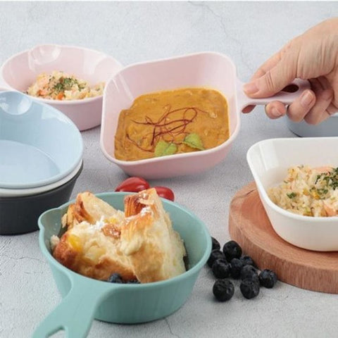 맥스 향균 손잡이 앞접시 5종세트 MAX Antibacterial Handle Side Plate 5-Piece Set