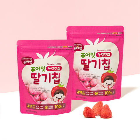 PURE EAT Freeze-Dried Fruit Chips 12g