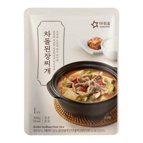 아워홈 차돌된장찌개 300g