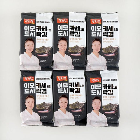 Imokase Seasoned Seaweed for Lunchbox 4gX12ea