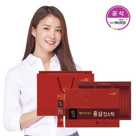 대상웰라이프 에브리데이 홍삼진스틱 WELLIFE K-RED GINSENG 300g (10g*30pack)