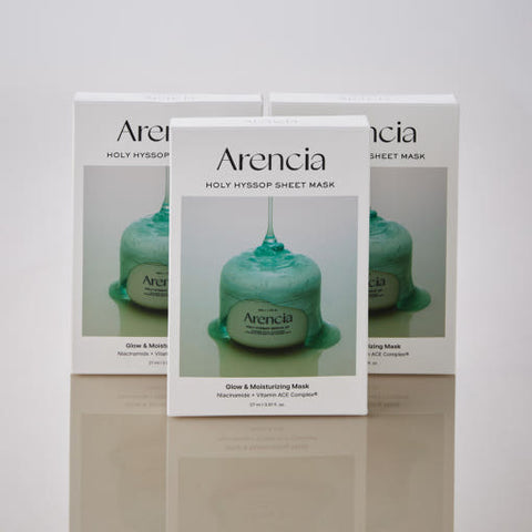 아렌시아 홀리 히솝 마스크 (5매) ARENCIA Holy Hyssop Sheet Mask (5ea)