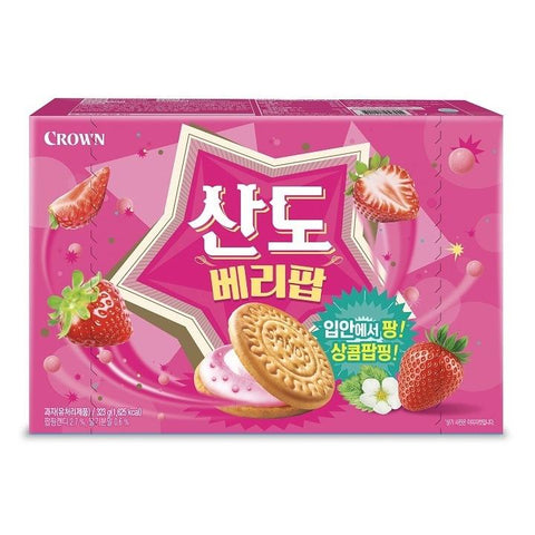 Crown Sando Milk Pop / Berry Pop 323g