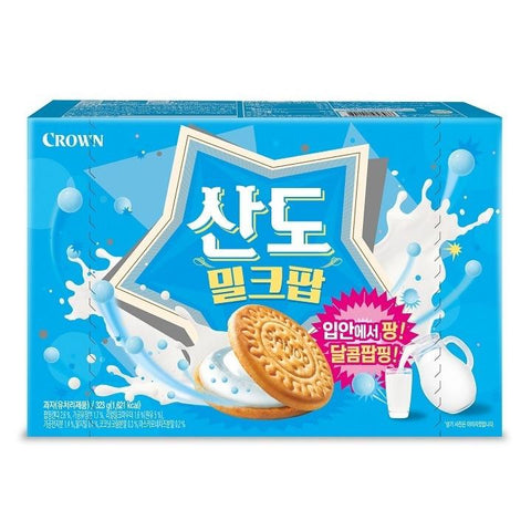 Crown Sando Milk Pop / Berry Pop 323g