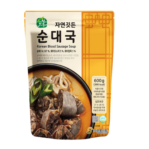 선봉 자연깃든 순대국 600g