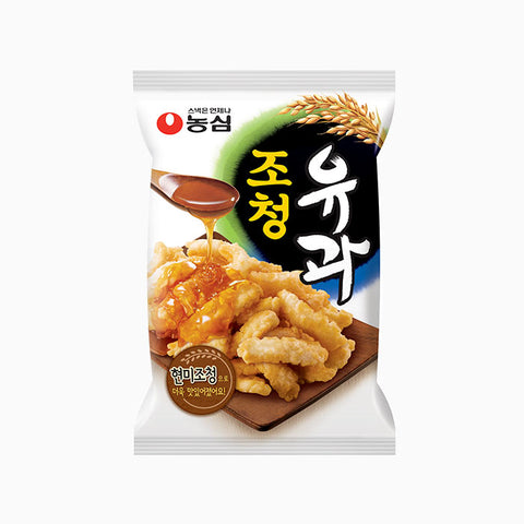 현미조청으로 더욱 맛있어진 농심 조청유과 Chocheong Yugwa 96g