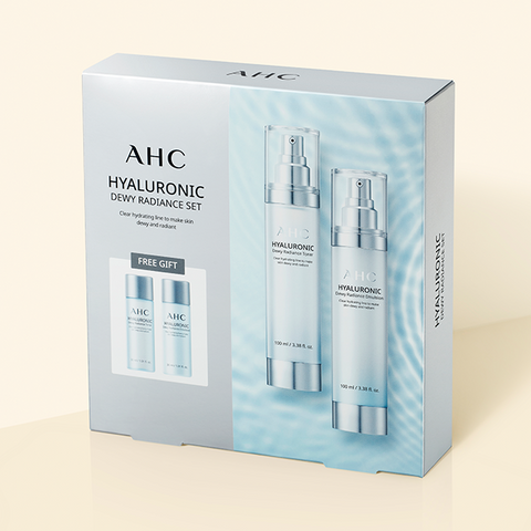 MOTHER'S DAY SPECIAL✨ 169.90AHC 히아루로닉 듀이 래디언스 세트 Hyaluronic Dewy Radiance Skin Care Set