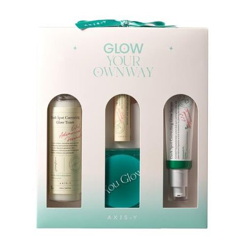 ๊ฐ์ ์๋ฌ๐ ์์์ค์์ด ๊ธ๋ก์ฐ ์ธํธ Glow Your Ownway Set (Toner+Eye Serum+Serum+Compact Mirror)