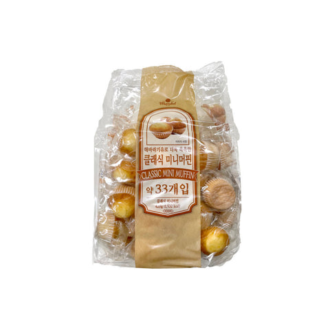 해바라기씨유로 더욱 촉촉한 클래식 미니머핀 420g Classic Mini Muffin