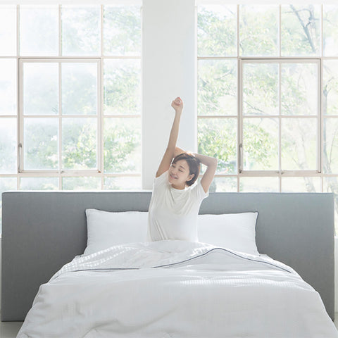 HOMELAB Breathable rayon quilt bedding for Summer