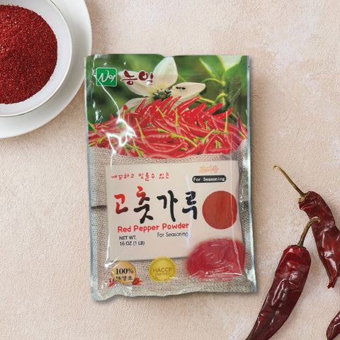40% SALE 농일 CJ 김치용 고춧가루 454g CJ Red pepper 1.36g