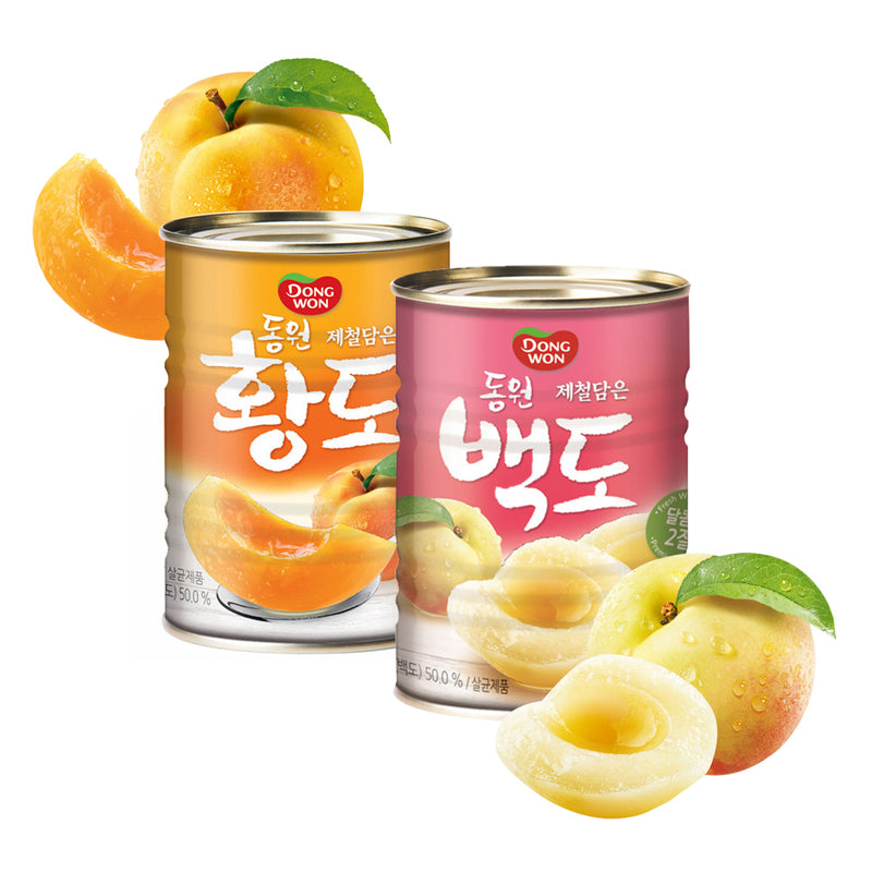 Dongwon White Peach Can 400g