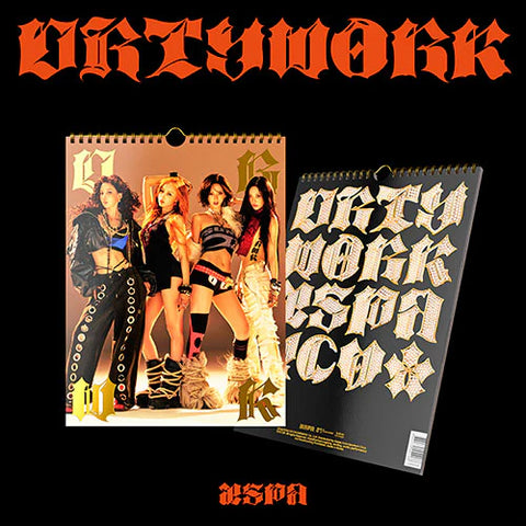 에스파 AESPA - Single Album 'Dirty Work' (Dirty Worker Ver.)