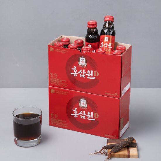 Hongsamwon D Jung Kwan Jang KGC Korean Red Ginseng Drink 100ml X 10 bottle