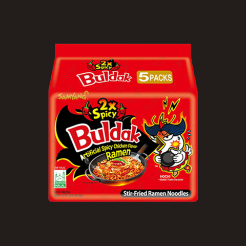 삼양 핵 불닭 볶음면 SAMYANG 2X, 3X Spicy Buldak Ramyeon 5pack