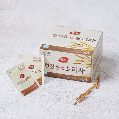 한잔용 보리차 single serving roasted barley tea 1.5g *50t