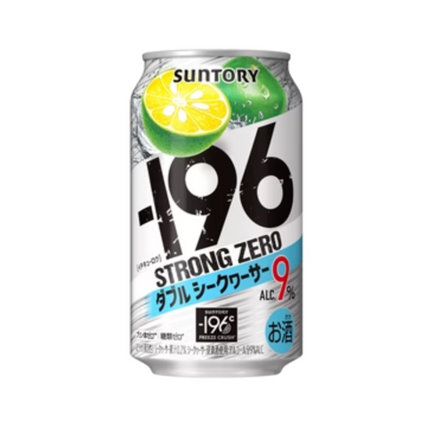 SUNTORY -196 Strong Zero 4 Flavors (ALC.9%) 350ml