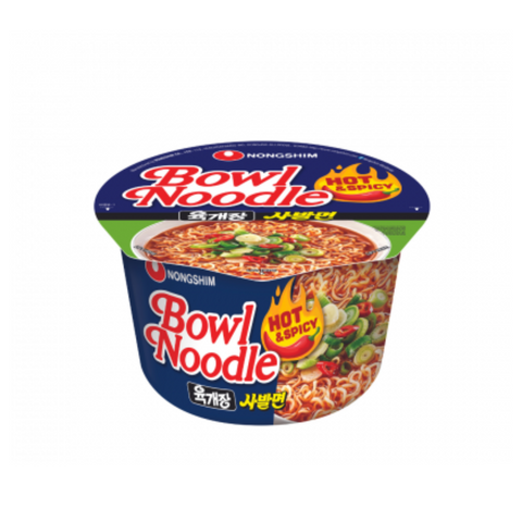 농심 김치 사발면 / 육개장 사발면 6개입 NongShim Bowl Noodle Soup (Kimchi Flavour/Hot&Spicy) 86g*6ea