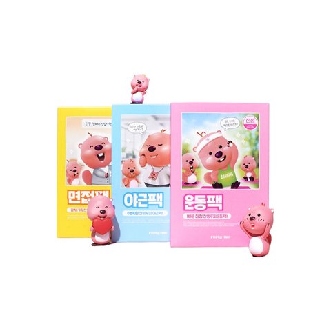 잔망루피x리플라이미 TPO 마스크 30매입(운동팩/야근팩/면접팩 중 택 1+파우치 증정)/5매입(면접팩/야근팩 중 택 1) Reply:me TPO Sheet Mask (Calming/Moisturizing/Brightening) 5ea*6box (+Pouch Gift)/Moisturizing/Brightening 25ml*5sheets