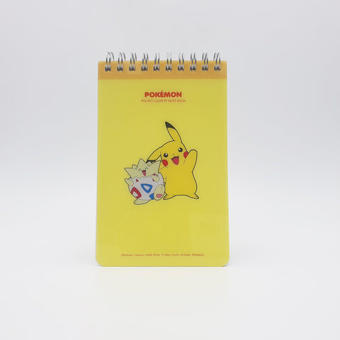 포켓몬 투명 수첩 POKEMON POCKET CLEAR PP NOTE BOOK