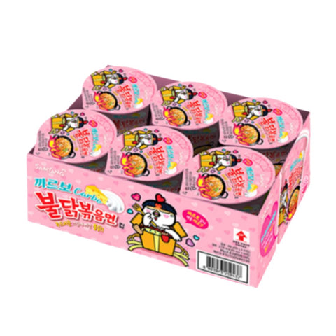 SY Buldak /Carbo Buldak Ramen (Small cup) 6P