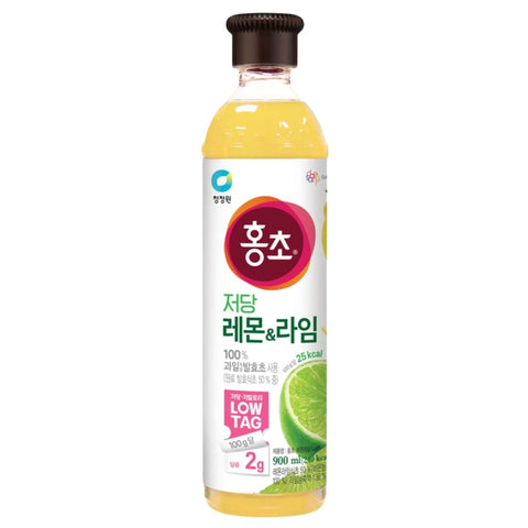Red vinegar drink! Hongcho Low Sugar Lemon Lime/Red Apple 900ml