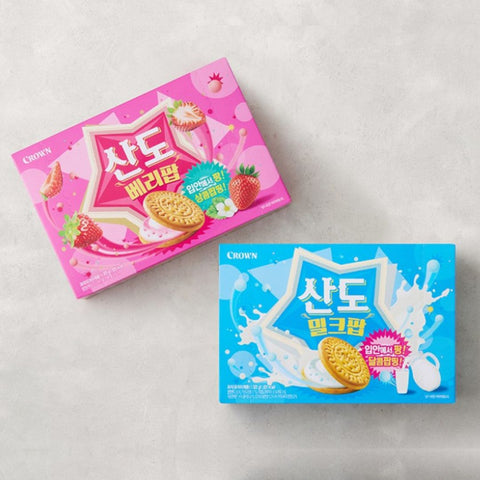 Crown Sando Milk Pop / Berry Pop 323g