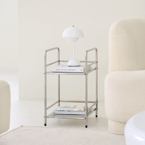 하우스레시피 애쉬 철제 협탁 Ash Steel Side Table