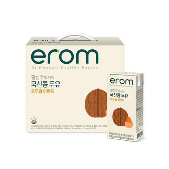 Erom Hwang Sung-joo Korean Soy Walnut Almond 190ml*16pk