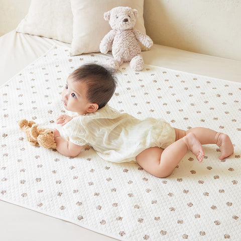 라비킷 방수패드 M 쿠잉베어 La vikit Premium Waterproof Baby Mat 100x130