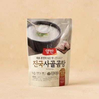 40%OFF💙 양반 진국 사골 곰탕 500g DW BEEF BONE SOUP 500g*6p